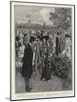 The First Race Meeting on the New Course at Phoenix Park, Dublin-William Hatherell-Mounted Giclee Print