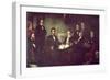 The First Reading of the Emancipation Proclamation-Francis Bicknell Carpenter-Framed Giclee Print