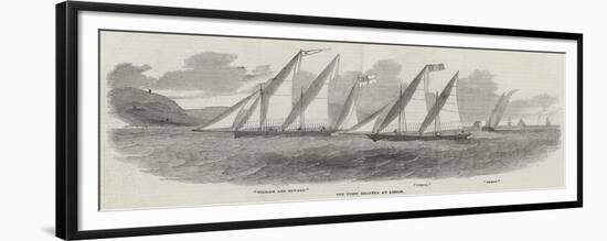 The First Regatta at Lisbon-null-Framed Giclee Print