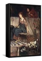 The First Reproach-Sir Lawrence Alma-Tadema-Framed Stretched Canvas