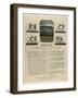 The First Rules of Boxing Published August 16th 1743-null-Framed Photographic Print