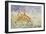 The First Rush of the Giraffes, 1861-Sir Samuel Baker-Framed Giclee Print