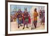 The First Saxons in Britain-George Morrow-Framed Premium Giclee Print