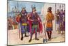 The First Saxons in Britain-George Morrow-Mounted Art Print