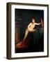 The First Sense of Coquetry, 1804-Pauline Auzou-Framed Giclee Print