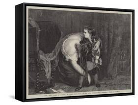 The First Sense of Sorrow-James Sant-Framed Stretched Canvas