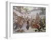 The First Sermon Ashore in 1621-Jean Leon Gerome Ferris-Framed Premium Giclee Print