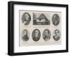 The First Session of the Court of Claims, 17 July, Notable Petitioners-null-Framed Giclee Print