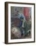 The First Sight of His Son-Harold Copping-Framed Giclee Print