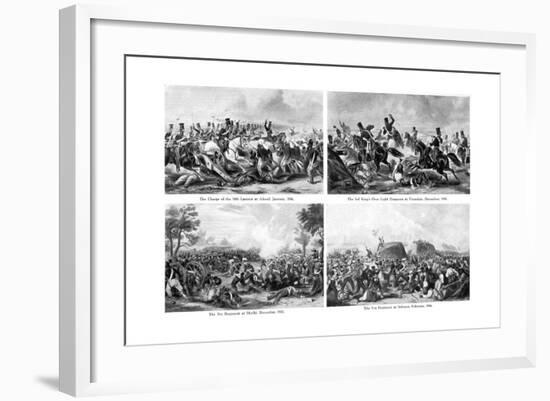 The First Sikh War, India, 1840s-Henry Martens-Framed Giclee Print