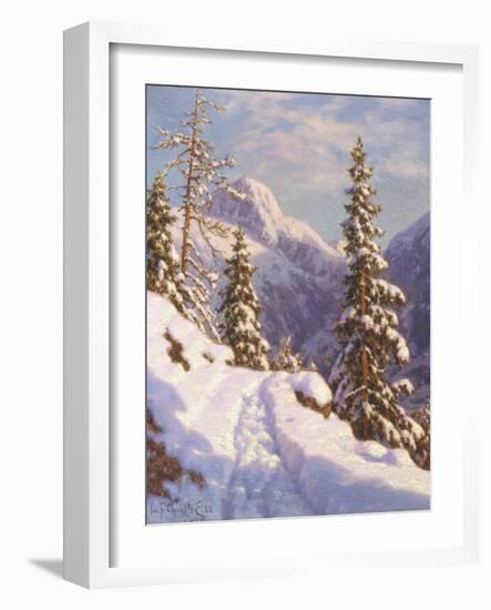 The First Snow of Winter-Ivan Fedorovich Choultse-Framed Giclee Print