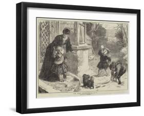 The First Snowball-Horace Petherick-Framed Giclee Print