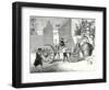 The First Steam Car Tested by the Inventor Cugnot at Arsenal in Paris in 1770-null-Framed Giclee Print