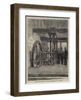 The First Steam Engine Constructed at Teheran-null-Framed Giclee Print