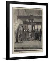 The First Steam Engine Constructed at Teheran-null-Framed Giclee Print