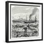 The First Steamship in Africa-null-Framed Giclee Print