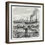 The First Steamship in Africa-null-Framed Giclee Print