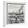 The First Steamship in Africa-null-Framed Giclee Print