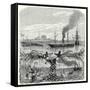 The First Steamship in Africa-null-Framed Stretched Canvas