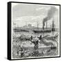 The First Steamship in Africa-null-Framed Stretched Canvas