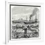 The First Steamship in Africa-null-Framed Giclee Print