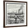 The First Steamship in Africa-null-Framed Giclee Print