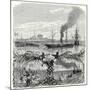 The First Steamship in Africa-null-Mounted Giclee Print