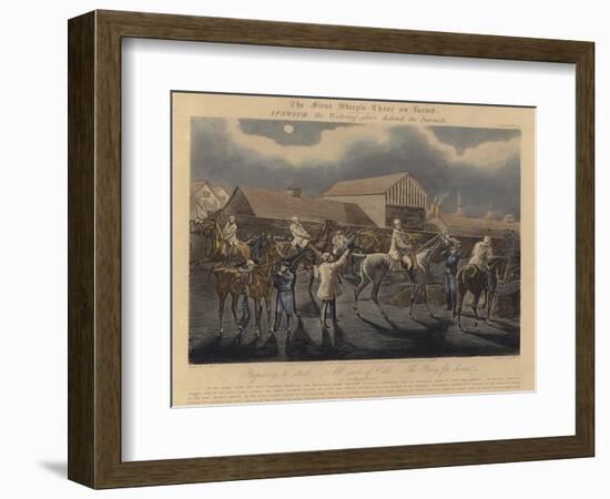 The First Steeple Chase on Record, 1839-Henry Thomas Alken-Framed Giclee Print