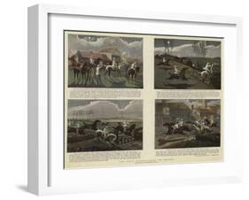 The First Steeple-Chase on Record-null-Framed Giclee Print