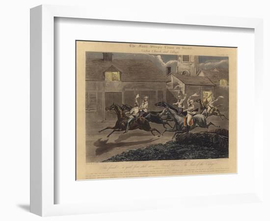 The First Steeplechase on Record-Henry Thomas Alken-Framed Giclee Print