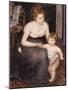 The First Step, 1876-Pierre-Auguste Renoir-Mounted Giclee Print
