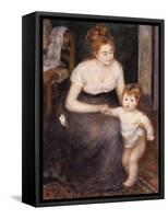 The First Step, 1876-Pierre-Auguste Renoir-Framed Stretched Canvas