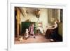 The First Steps, 1876-Gaetano Chierici-Framed Giclee Print