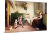 The First Steps, 1876-Gaetano Chierici-Mounted Giclee Print