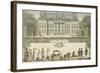 The First Steps of the King of Rome at the Chateau of Meudon, 19th Century-null-Framed Giclee Print