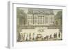 The First Steps of the King of Rome at the Chateau of Meudon, 19th Century-null-Framed Giclee Print