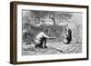 The First Steps-Jean-François Millet-Framed Giclee Print