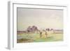 The First Tee at Royal St. George's, Sandwich, 1910-Herbert John Finn-Framed Giclee Print