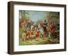 The First Thanksgiving-Jean Leon Gerome Ferris-Framed Giclee Print