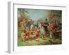 The First Thanksgiving-Jean Leon Gerome Ferris-Framed Giclee Print