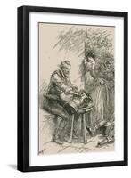 The First Thing He Did Was to Scour a Suit of Armour That Had Belonged to His Great-Grandfather-Paul Hardy-Framed Giclee Print