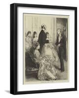 The First to Come-Frederick Barnard-Framed Giclee Print