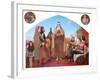 The First Translation of the Bible into English-Ford Madox Brown-Framed Giclee Print