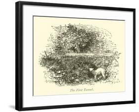 The First Tunnel-null-Framed Giclee Print