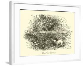 The First Tunnel-null-Framed Giclee Print