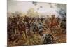 The First VC of the European War, 1914-Richard Caton Woodville II-Mounted Giclee Print