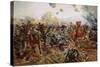 The First VC of the European War, 1914-Richard Caton Woodville II-Stretched Canvas