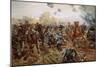 The First VC of the European War, 1914-Richard Caton Woodville II-Mounted Giclee Print