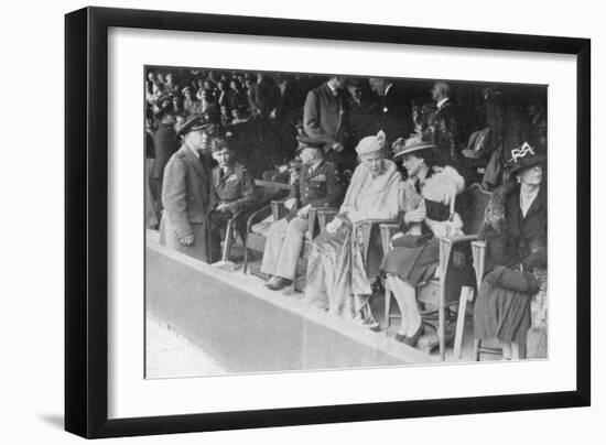 The First 'Victory' Match, June 1945-null-Framed Giclee Print