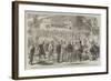 The First Visit of Victor Emmanuel to the Camp of the National Army at St Angelo-Frank Vizetelly-Framed Giclee Print